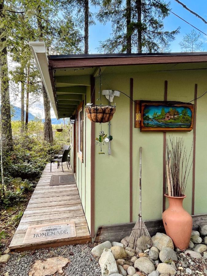 Mt Rainier Little Green Cabin On Big Creek! 阿什福德 外观 照片