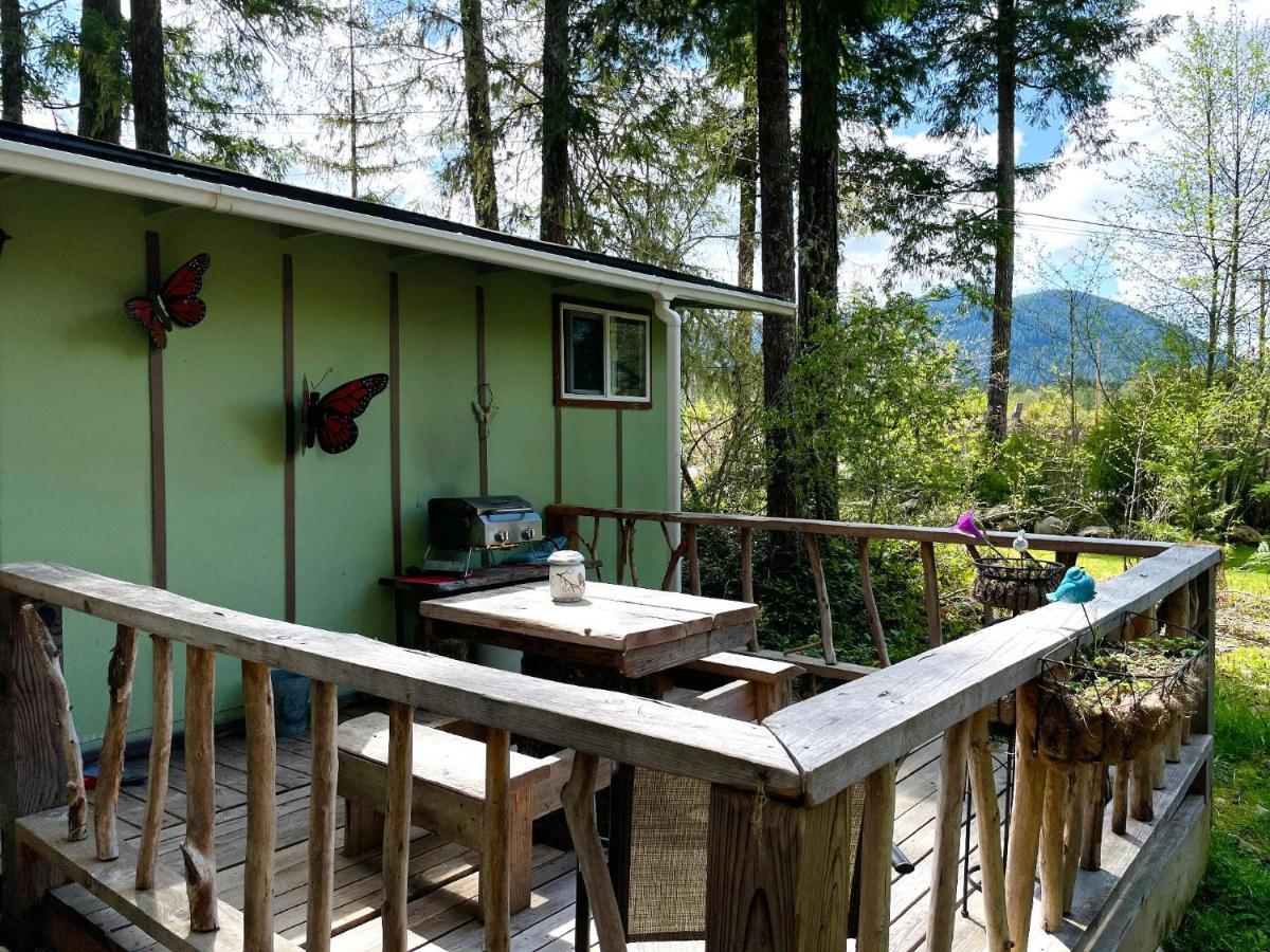 Mt Rainier Little Green Cabin On Big Creek! 阿什福德 外观 照片