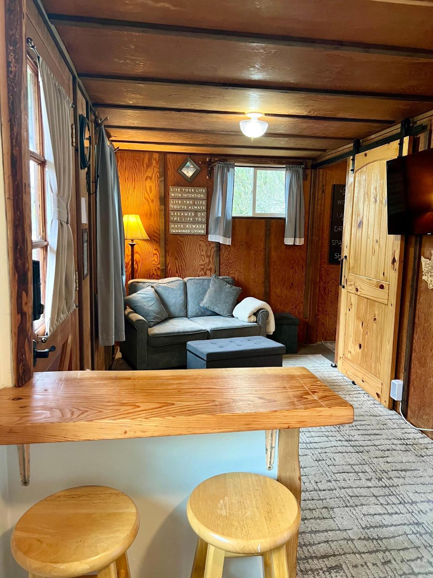Mt Rainier Little Green Cabin On Big Creek! 阿什福德 外观 照片