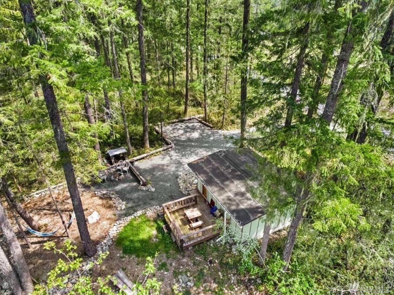 Mt Rainier Little Green Cabin On Big Creek! 阿什福德 外观 照片