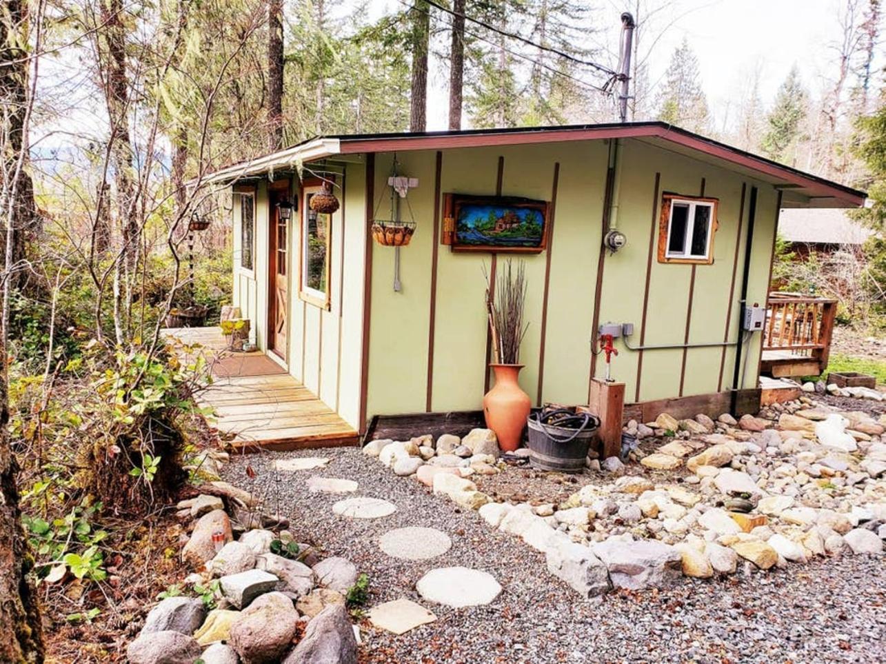 Mt Rainier Little Green Cabin On Big Creek! 阿什福德 外观 照片